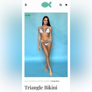 NWT bikini from POSITANO, Italy - size M